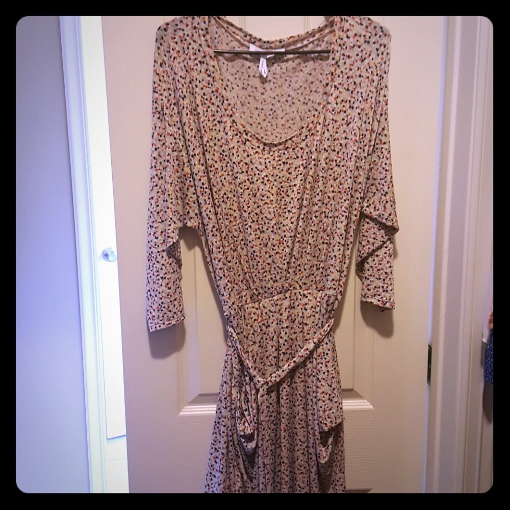 Adorable BCBGeneration Confetti Dress with POCKETS